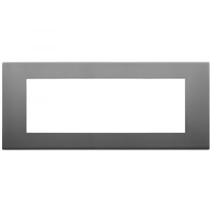 Placca 7M Inox Satinato VIMAR 30657.72