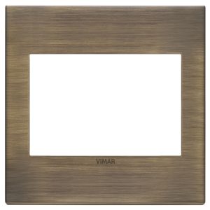 Placca 3M Bs Bronzo Antico Spazzolato VIMAR 22648.87
