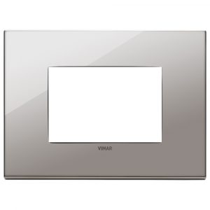 Placca 3M Cromo Nero VIMAR 22653.83