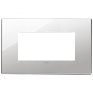 Placca 4M Nichel VIMAR 22654.81