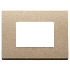 Placca 3M Oro Satinato VIMAR 22653.88