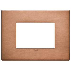 Placca 3M Rame Spazzolato VIMAR 22653.86