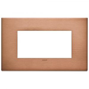 Placca 4M Rame Spazzolato VIMAR 22654.86