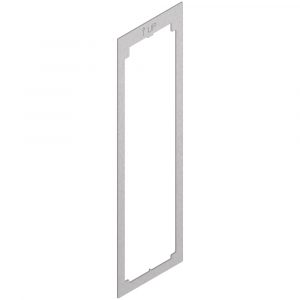 Adattatore Per Placca Flat 3M Acciaio VIMAR 41583