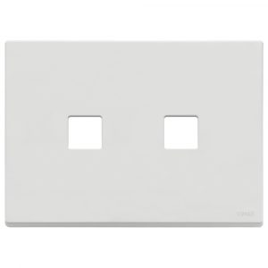 Placca 3Mx2 Flat Bianco Matt VIMAR 22683.2.01