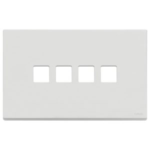 Placca 4Mx4 Flat Bianco Matt VIMAR 22684.4.01