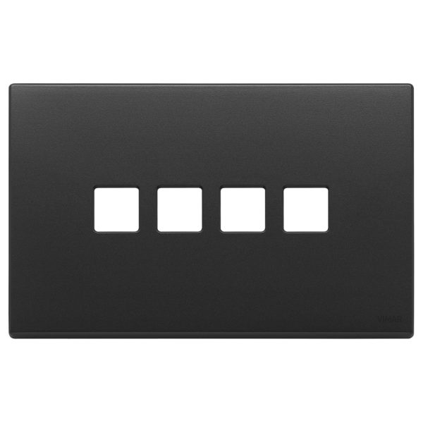 Placca 4Mx4 Flat Grigio Antracite VIMAR 22684.4.03