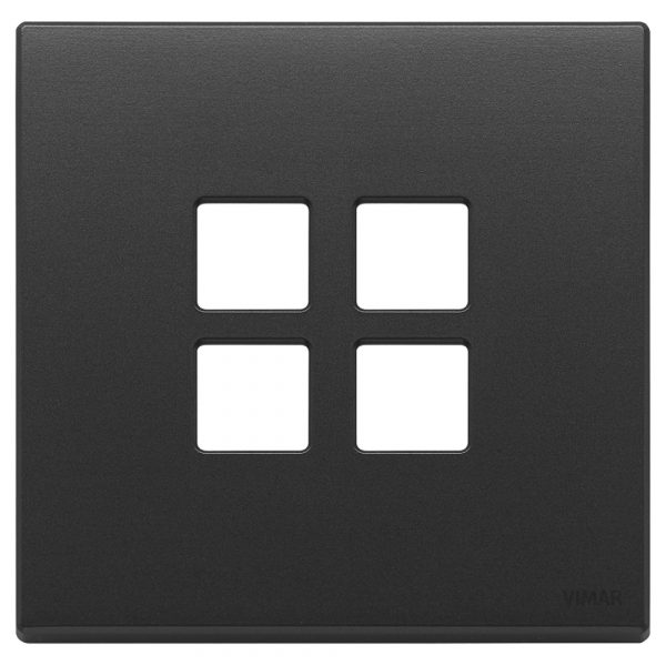 Placca 2Mx4 Flat Grigio Antracite VIMAR 22692.03
