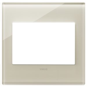 Placca 3M Bs Bianco Canapa VIMAR 22648.72