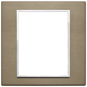 Placca 8M Bronzo Scuro VIMAR 21668.05