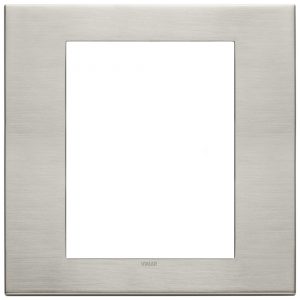 Placca 8M Nichel Spazzolato VIMAR 22668.11