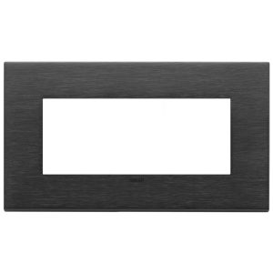 Placca 5M Bs Nero Spazzolato VIMAR 22649.13