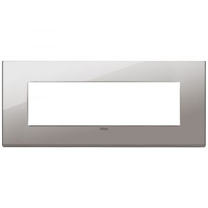 Placca 7M Cromo Nero VIMAR 22657.83