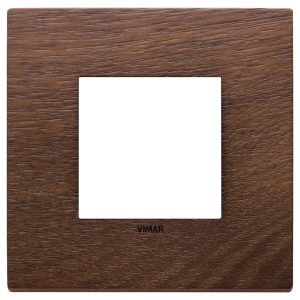 Placca 2M Noce Americano VIMAR 22642.32