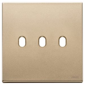 Placca 3Mx3 Bs Vintage Oro Satinato VIMAR 22675.3.88