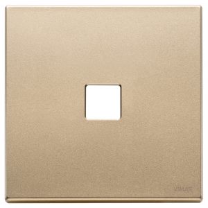 Placca 2Mx1 Flat Oro Satinato VIMAR 22682.1.88