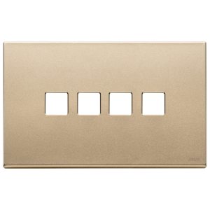 Placca 4Mx4 Flat Oro Satinato VIMAR 22684.4.88