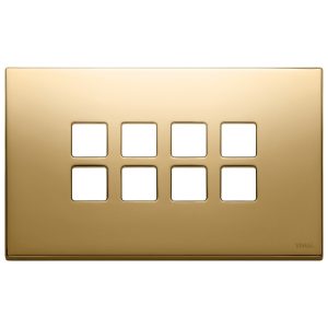 Placca 4Mx8 Flat Oro VIMAR 22694.82