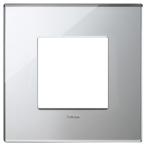 Placca 2M Argento Ghiaccio VIMAR 22642.75