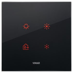 Placca 2M Nero Diamante VIMAR 21662.76