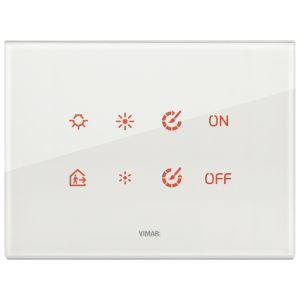 Placca 4M Bianco Diamante VIMAR 21664.70