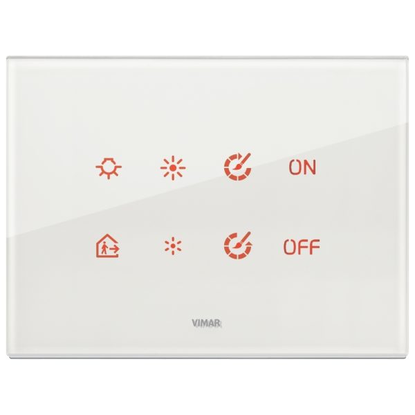 Placca 4M Bianco Diamante VIMAR 21664.70