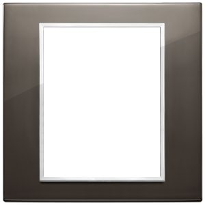 Placca 8M Nero Zaffiro VIMAR 21668.06