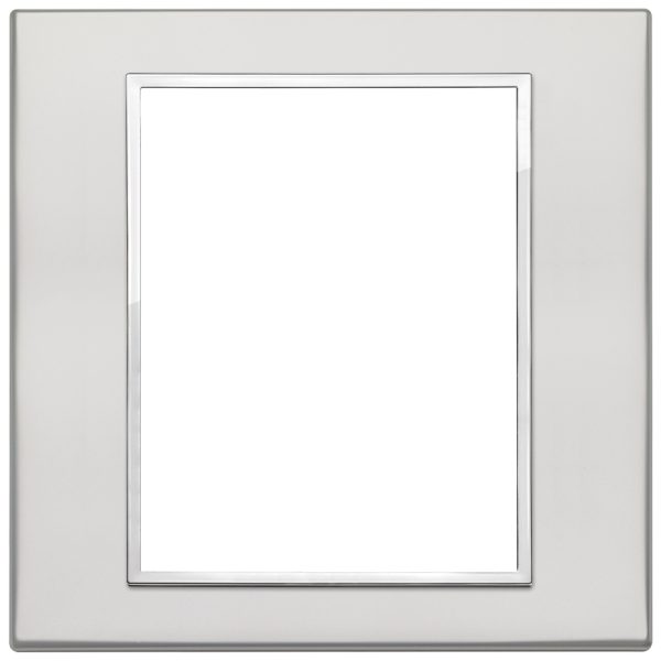 Placca 8M Argento VIMAR 21668.07.01