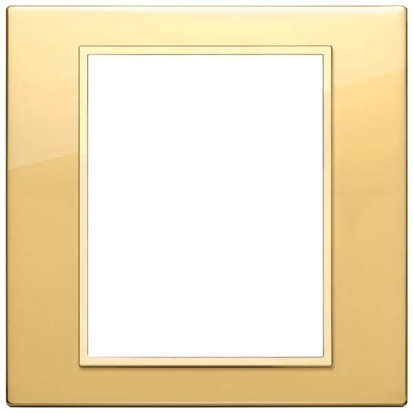 Placca 8M Oro Totale Lucido VIMAR 21668.G09