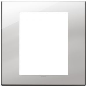 Placca 8M Nichel VIMAR 22668.81