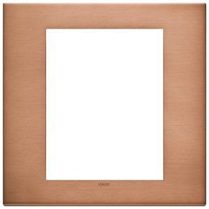Placca 8M Rame Spazzolato VIMAR 22668.86