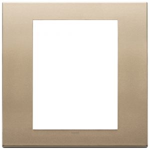 Placca 8M Oro Satinato VIMAR 22668.88