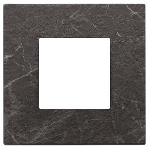 Placca 2M Nero Marquina VIMAR 22642.53