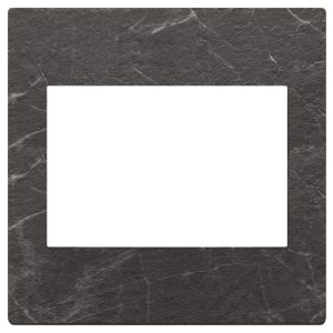 Placca 3M Bs Nero Marquina VIMAR 22648.53