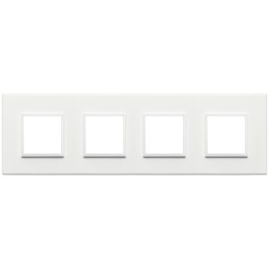 Placca 8M (2+2+2+2) Int71 Bianco Totale VIMAR 21669.17