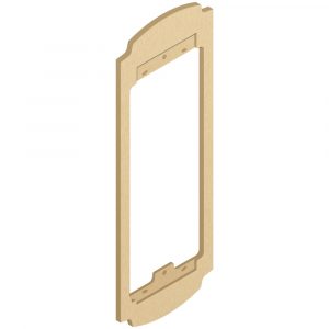 Adattatore Retrofit Scatola 9192 Ottone VIMAR 41686