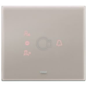 Placca 3M Transponder Grigio Perla VIMAR 21666.73