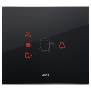 Placca 3M Transponder Nero Diamante VIMAR 21666.76
