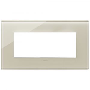 Placca 5M Bs Bianco Canapa VIMAR 22649.72