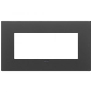 Placca 5M Bs Nero Satinato VIMAR 22649.73