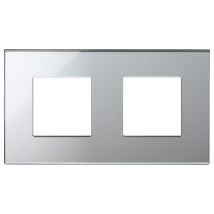 Placca 4M (2+2)Int71 Argento Ghiaccio VIMAR 22643.75