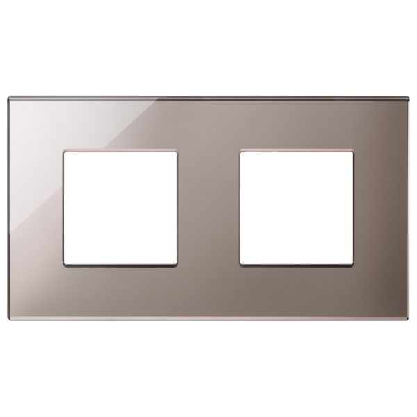 Placca 4M (2+2)Int71 Bronzo Lucente VIMAR 22643.76