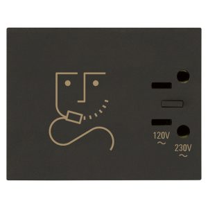Presa Per Rasoio 230V Nero VIMAR 30290.G