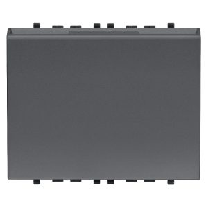 Interruttore A Badge Verticale 2M Grigio VIMAR 20463