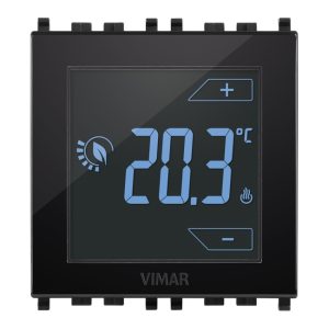 Termostato Touch 2M 120-230V Nero VIMAR 02950