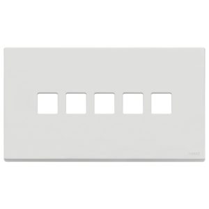 Placca 5Mx5 Bs Flat Bianco Matt VIMAR 22689.5.01