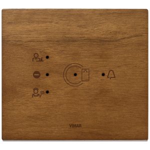 Placca 3M Transponder Noce Italiano VIMAR 21666.31