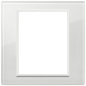 Placca 8M Bianco Totale Diamante VIMAR 21668.87