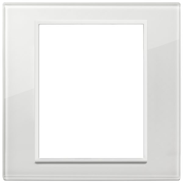 Placca 8M Bianco Totale Diamante VIMAR 21668.87