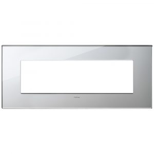Placca 7M Argento Ghiaccio VIMAR 22657.75